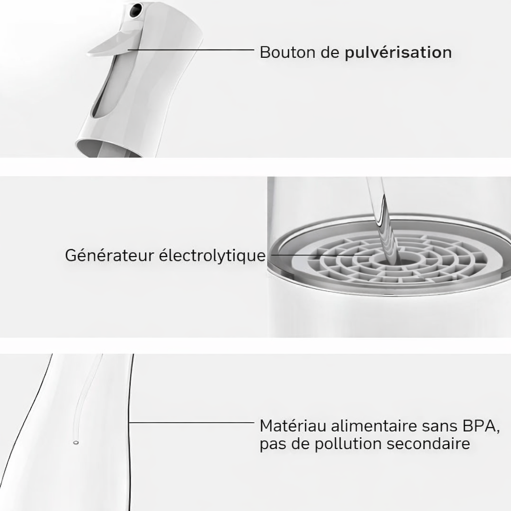 Générateur d'eau nettoyante PUREA VIE HYDRO 1